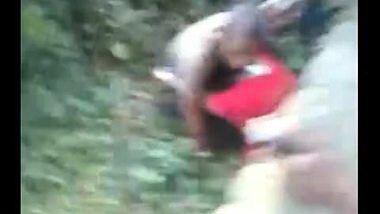 Ebony Teen Slut Gets Fucked In Nature