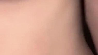 Beautiful nude girl rides on her lover’s dick like a whore