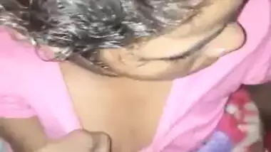 Young Indian Cousin Boob Press While Sleeping