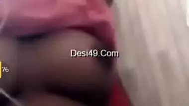 All men need for XXX orgasm is Desi girlfriend exposing XXX boobies