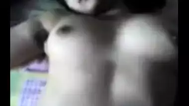 Innocent Girl gets her boobs fondled by bf