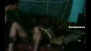 Desi lover having sexual fun with his lover girl Tuhina at home