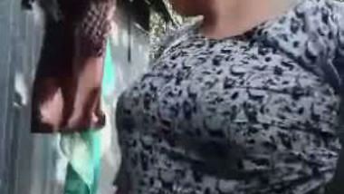 Village girl backyard bath video compilation MMS