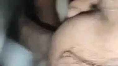 Desi chubby housewife sucking her pervert husband’s dick