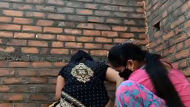 Indian lesbian porn of desi ladies fucking outdoors
