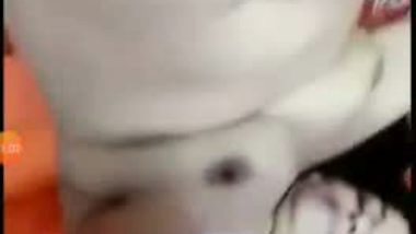 Booby bhabhi stripping off red night gown