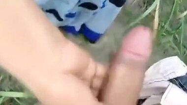 Indian Wife Outdoor Sex Outdoor Sex With Desi Aunty