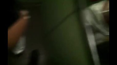 Gay sex inside elevator