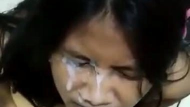 Cute Girl Taking Cum on Face