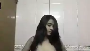 Slutty Long hair Tamil amateur selfie