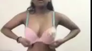 Curvy Malaysian Tamil Girl Dressing