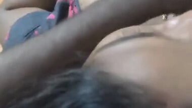 Chennai wife boob press in Tamil mms sex