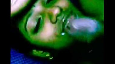 Mallu Babe Drinks Cum!