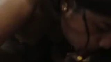 Sexy Tamil Girl Sucking Boyfriend Big Dick & Drinking Cum