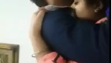 XXX video of bearded guy fucking Desi girlfriend in missionary