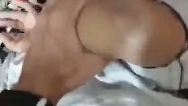 Shy GF Taking Boyfriend Cum on Boobs