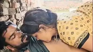 Horny village couple sex on rooftop with oral sex