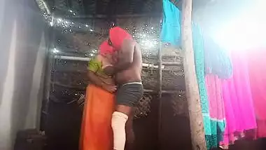 Indian real couple having sex at village home