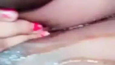 Thread Modes Very Beautiful Girl Showing Boobs and Pussy Fingering in Selfie Part 2