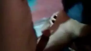 Desi Randi threesome sex act with customers on cam