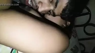 Sexy Telugu Bhabhi With Lover Making Slefie Video