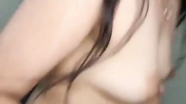 Slim wife HD porn nude sex after pussy show in doggy style