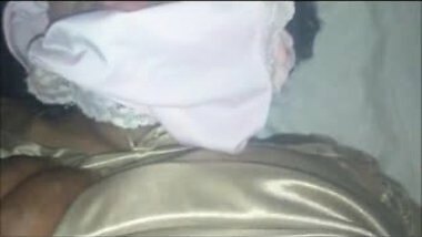 My wife fucked with her panty in her mouth