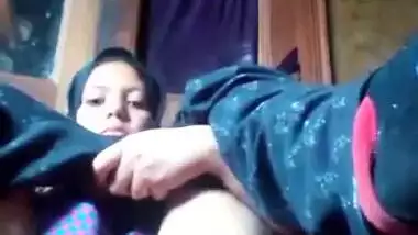 Cute Pashto girl dildoing pussy