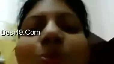Landlady's ass is so huge that her Desi tenant films the porn video