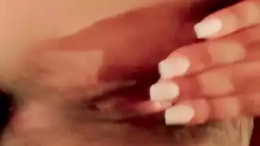 After School I Cum While Is Home My Narrow Wet Pussy Close Up