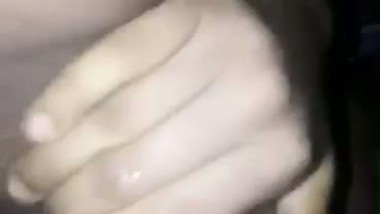 Bengali girl boob press and pussy fingering