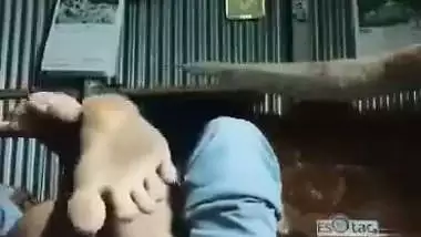 Pervert sucks juicy boobs and fucks the girl in desi sex MMS