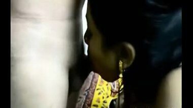 Young Indian couple enjoying a hot headjob session at home MMS