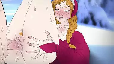 Anna fucked in the snow ! Frozen Anime hentai...