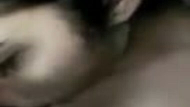 Horny Indian GF sucking cock of bf-- 1