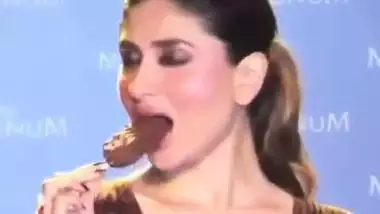 ???? Kareena Kapoor Loves Licking Suckin her Chocolate Ice Lolly