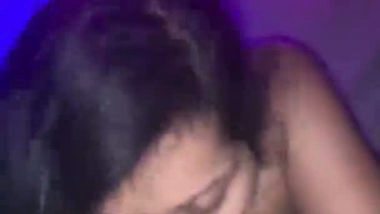 NRI Desi Hot Girl Twerking and Sucking Her Lovers Cock