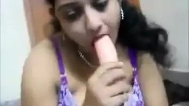 doctor remya with her new dildo