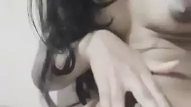 Young girl fingering