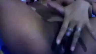 Mallu girl from Kerala naked in bed caresses...
