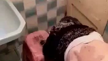 Desi Bhabi Batroom Doggy Fuck in Lover