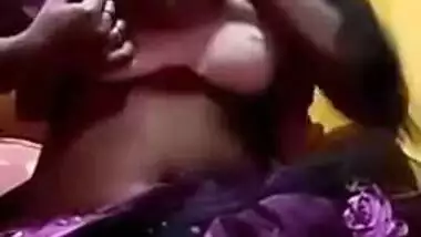 Today Exclusive- Super Hot Look Desi Girl Showing Her Boobs On Video Call With Clear Bangla Audio Part 1