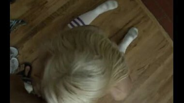Big Titty Blonde Ex Girlfriend Sucking Dick On Her Knees