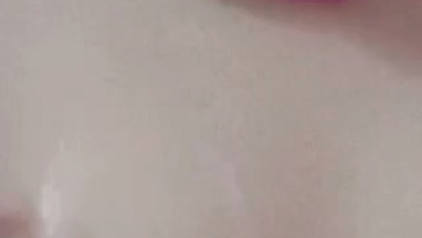 Bengali hijab girl boob show selfie video