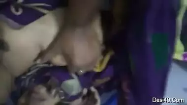 Sexy Bhabhi Boob Pressing And Fucked By Hubby