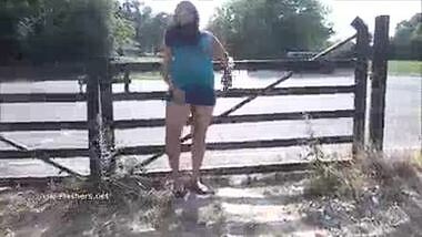 Indian amateur bbw Kikis public flashing and outdoor voyeur