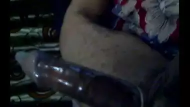 Hand Job With Condom