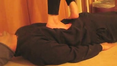 Mistress Nia - indian femdom sneakers trampling foot worship