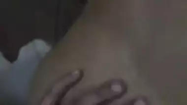 Desi wife getting fucked doggy style and moaning