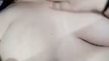 Hot bhabhi topless selfie big boobs viral show
